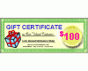 Gift Certificate $100.00 (image for) Gift Certificate $100.00