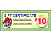 Gift Certificate $ 10.00 (image for) Gift Certificate $ 10.00